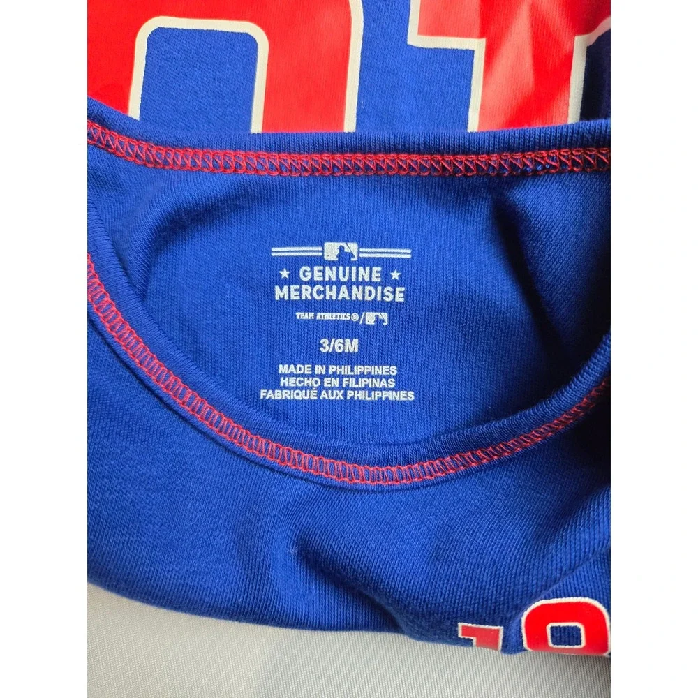 MLB Chicago Cubs Shota Imanaga 18 Infant Bodysuit Blue 3/6M New